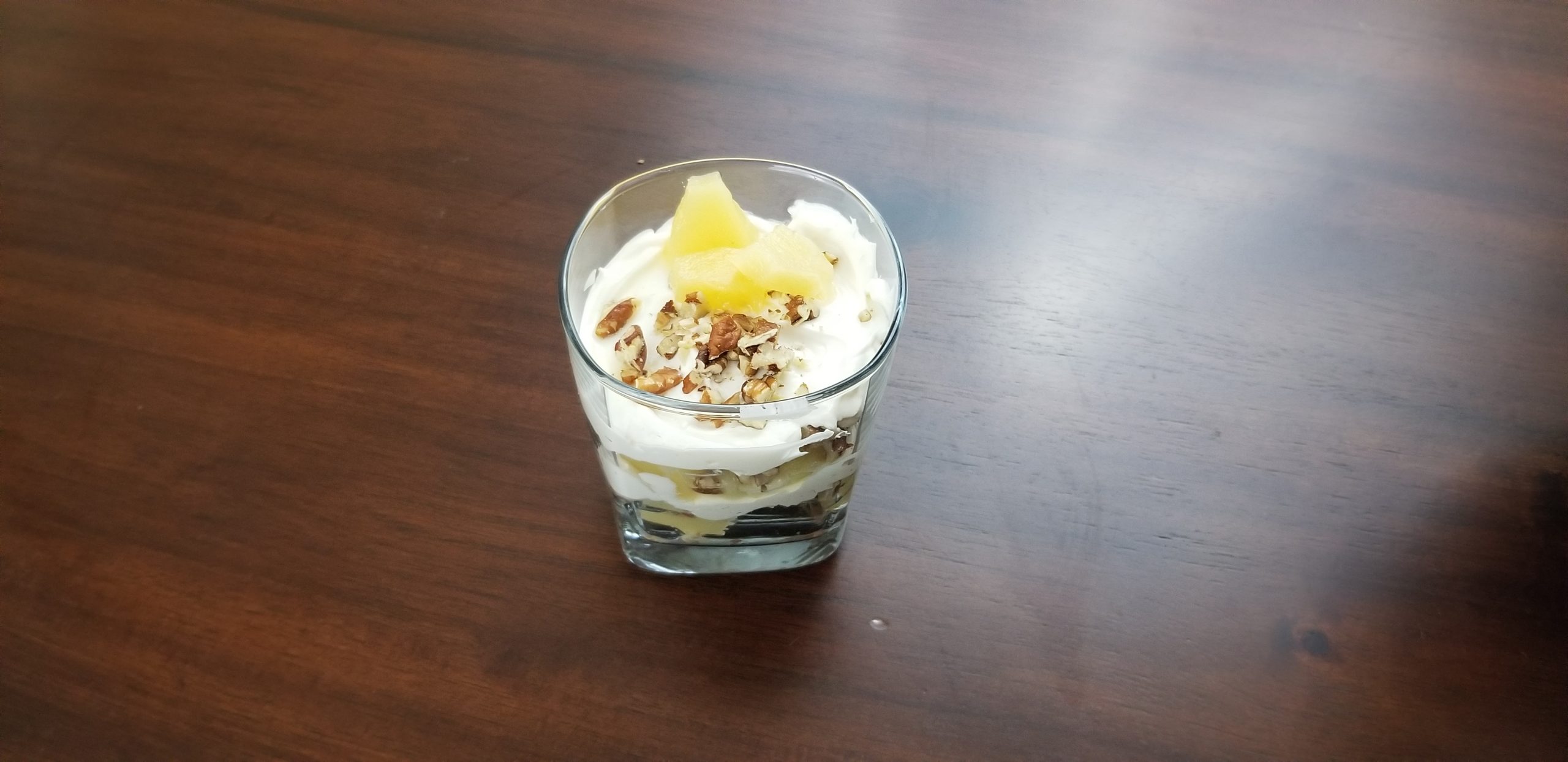 Pineapple-Pecan Cheesecake Parfait