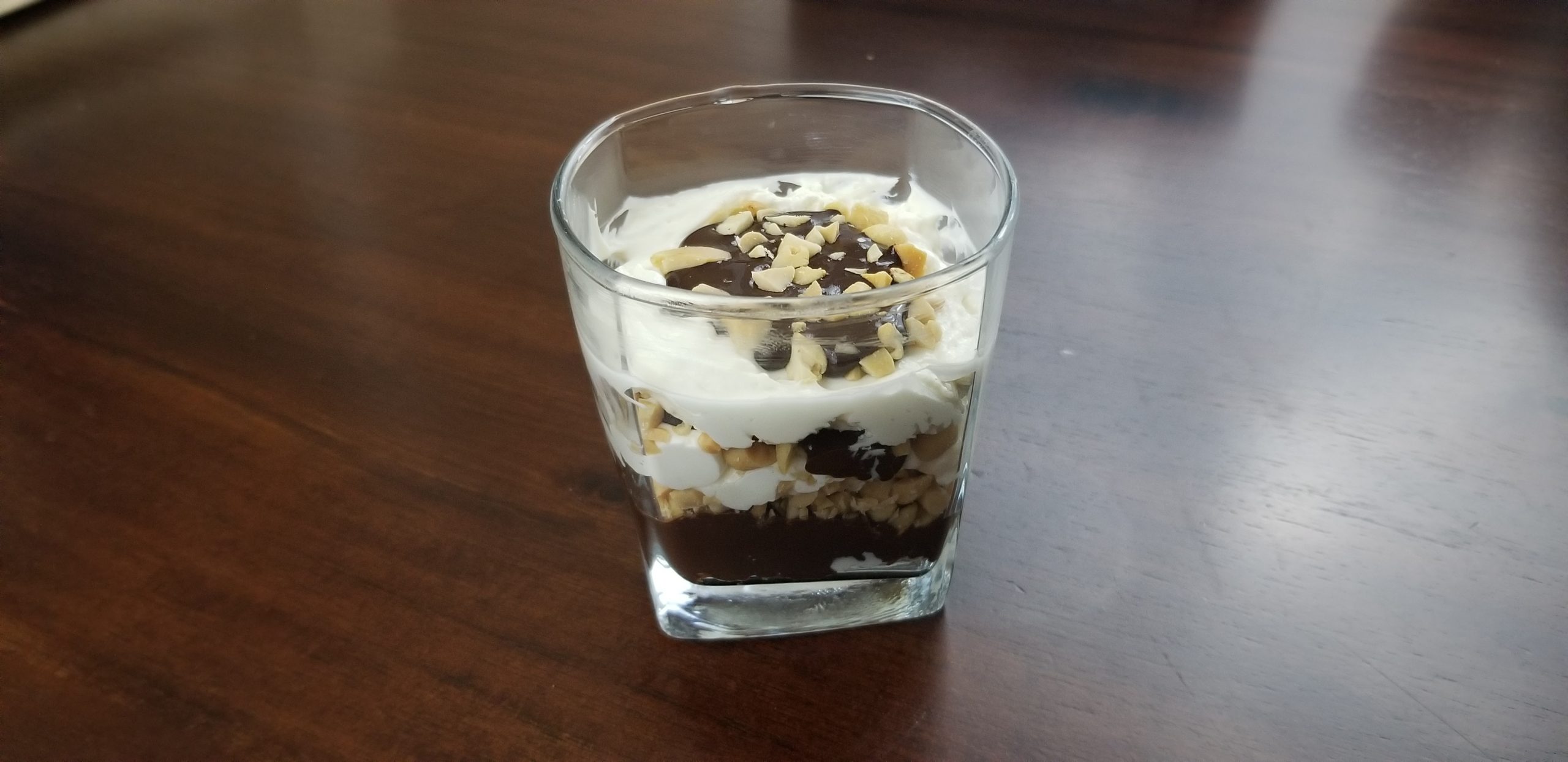 Chocolate & Peanut Cheesecake Parfait